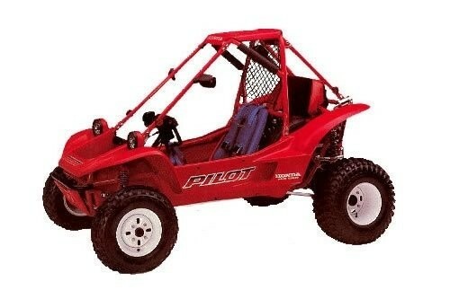 HONDA PILOT FL400R, FL400 ENGINE CRANK BEARINGS & SEALS 89-90