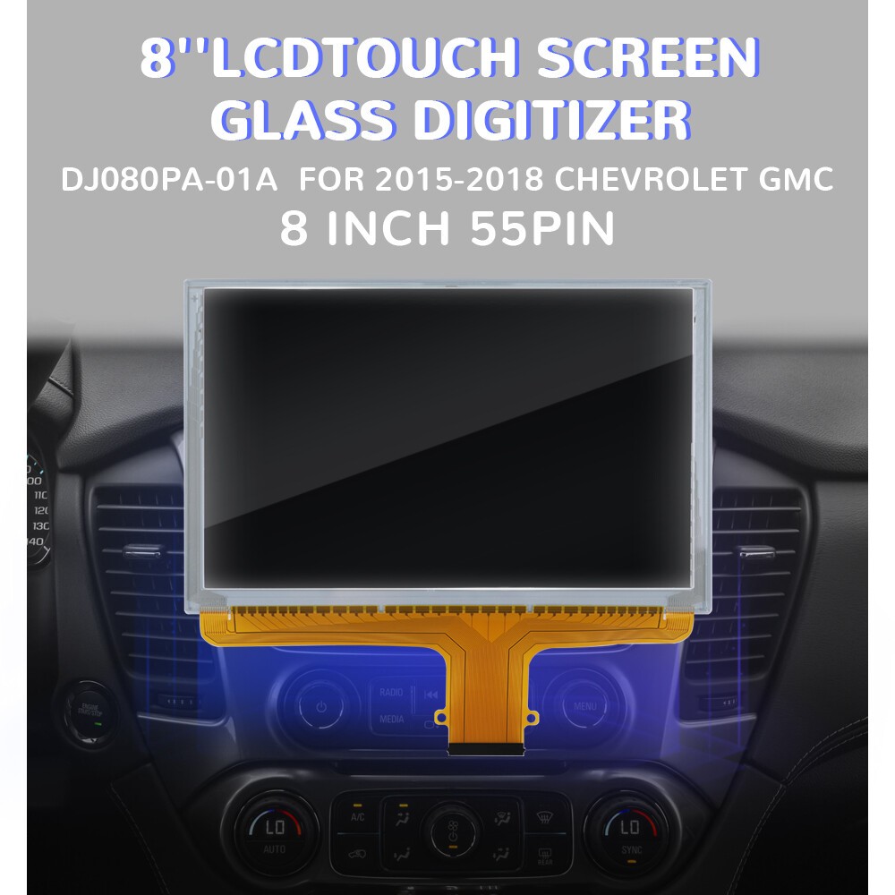 8" LCD Touch Screen GLASS Display For 2015-2018 Chevrolet GMC MYLINK REPLACEMENT
