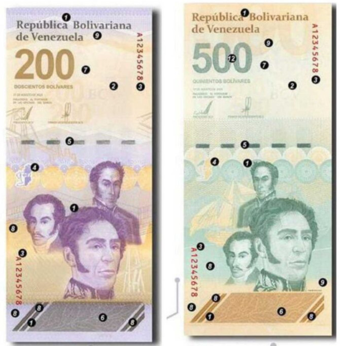 NEW VENEZUELA 500 DIGITALES 2023 10x 500 Million Bolivar Soberano UNC Authentic
