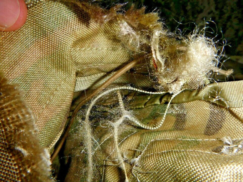 USGI Lot Of 2 OCP Multicam Molle Canteen Pouches (DEFECT / FOR REPAIR)