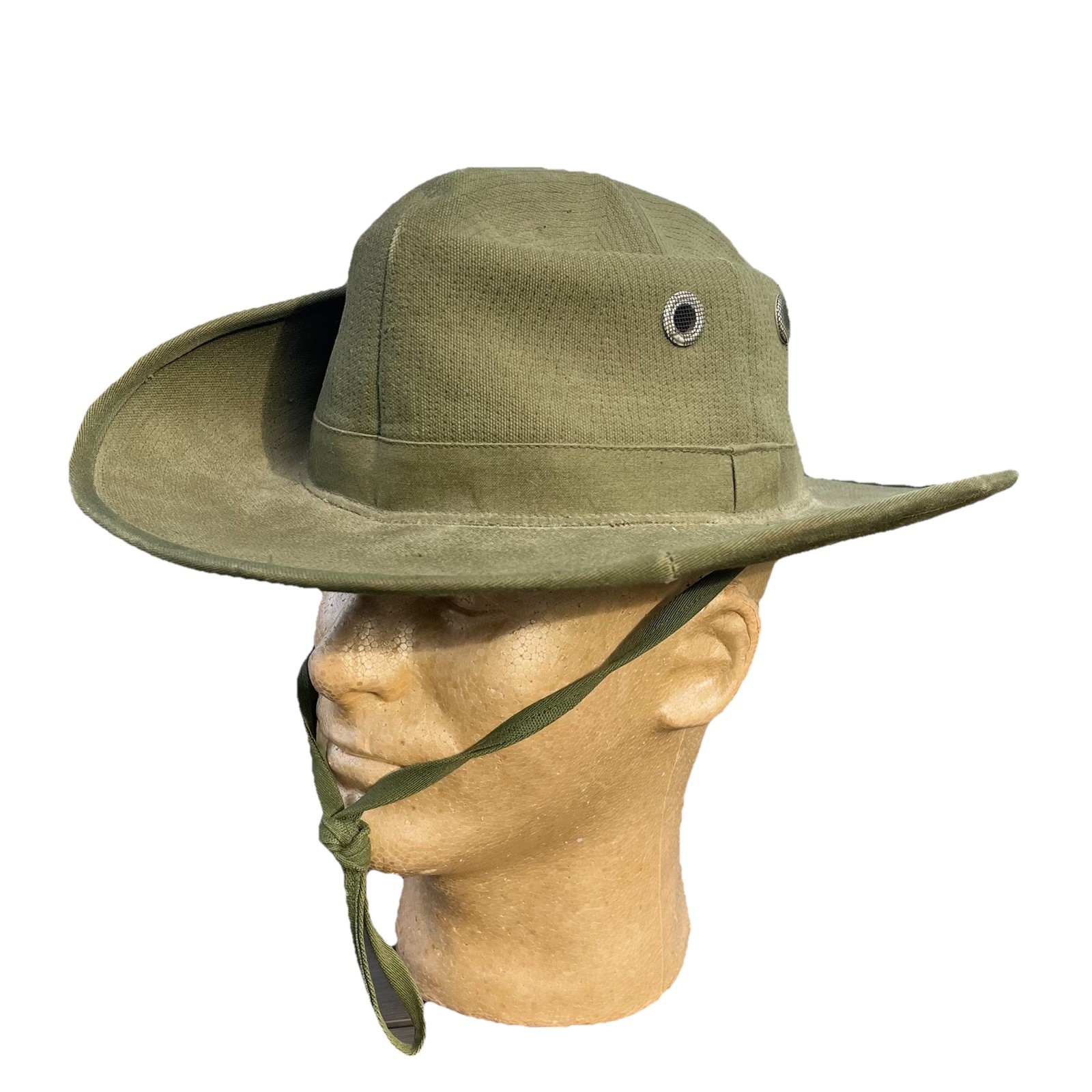 Vietnam War Theatre Made Cowboy Boonie Hat Size Medium