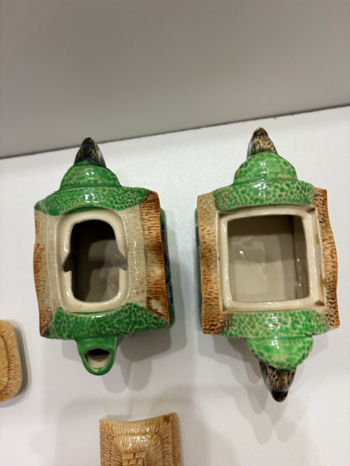 Vtg Cottage Sugar & Creamer Otagiri Japanese Porcelain Country Farmhouse