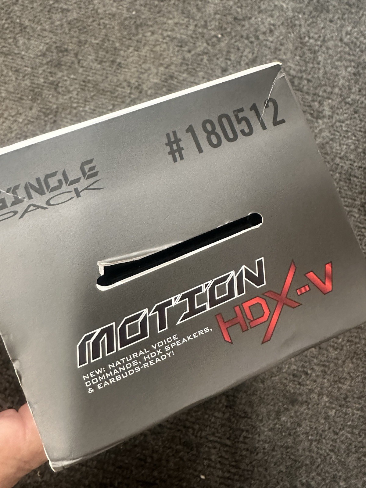 Uclear Digital NEW Motion HDX-V Bluetooth Helmet Audio System – Single Kit