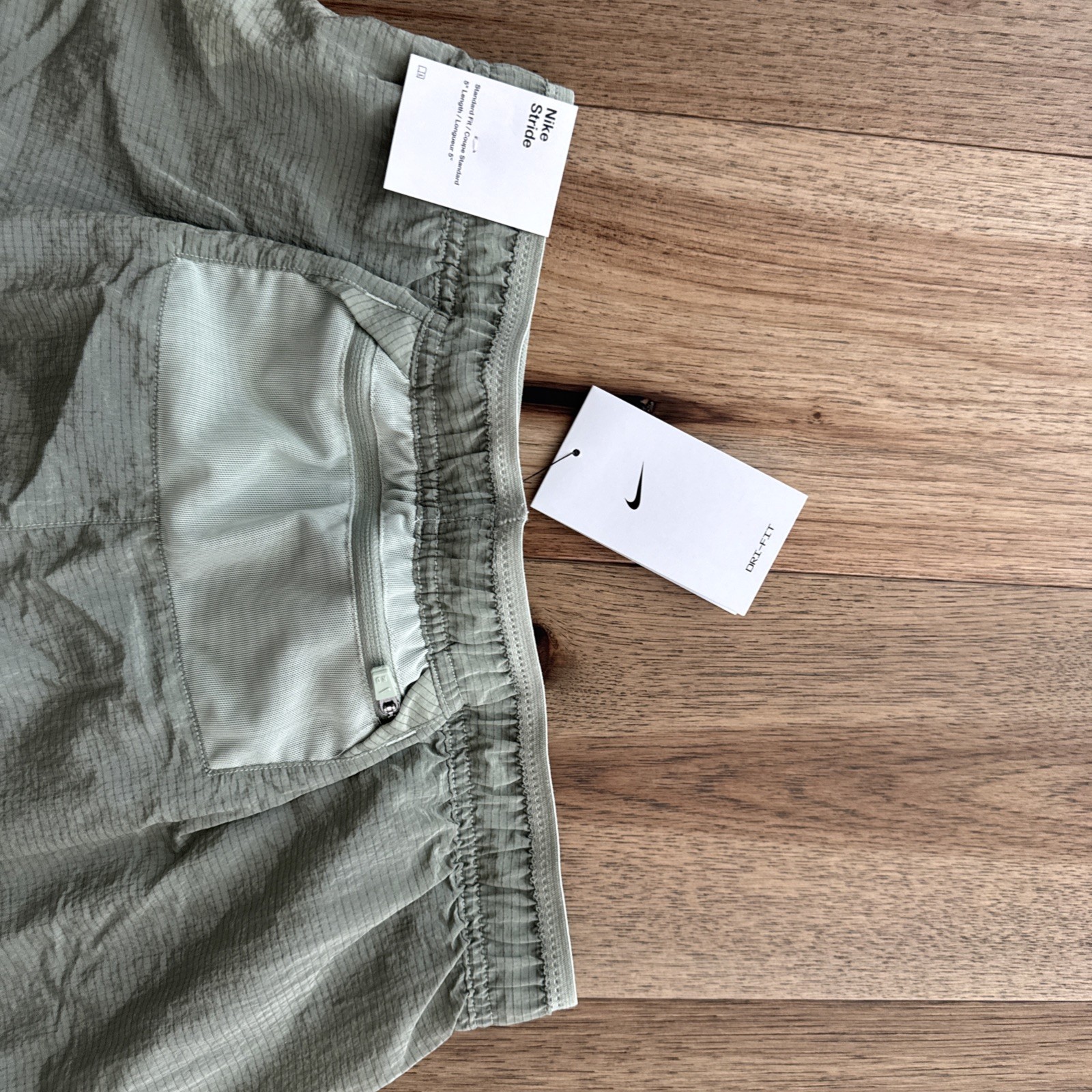 NWT Nike Mens Med 5" Jade H Stride Running Division 2-in-1 Run Shorts FZ1135-370