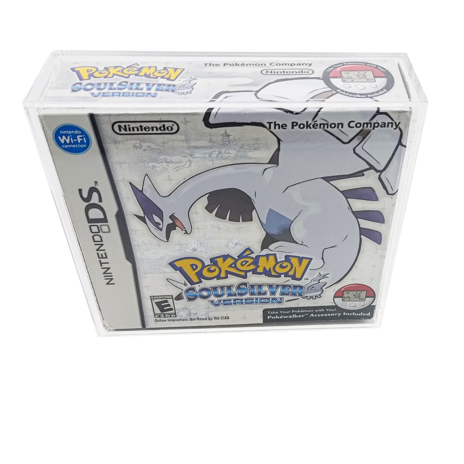 Display Case & Box Protector for Pokemon Heartgold / Soulsilver NTSC Only