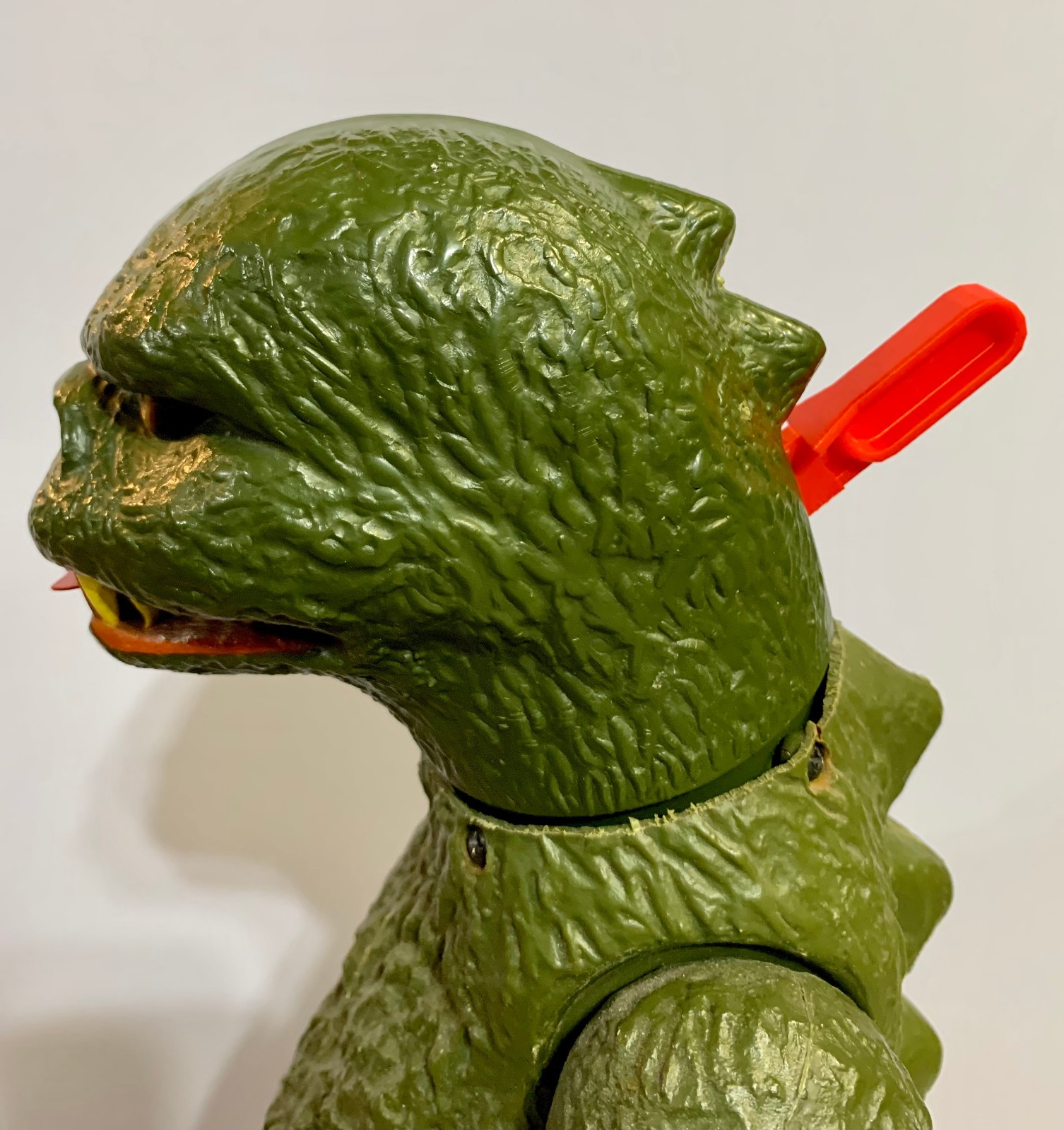 GODZILLA Slip on Flame Lever - Jumbo SHOGUN WARRIOR Godzilla - Please READ