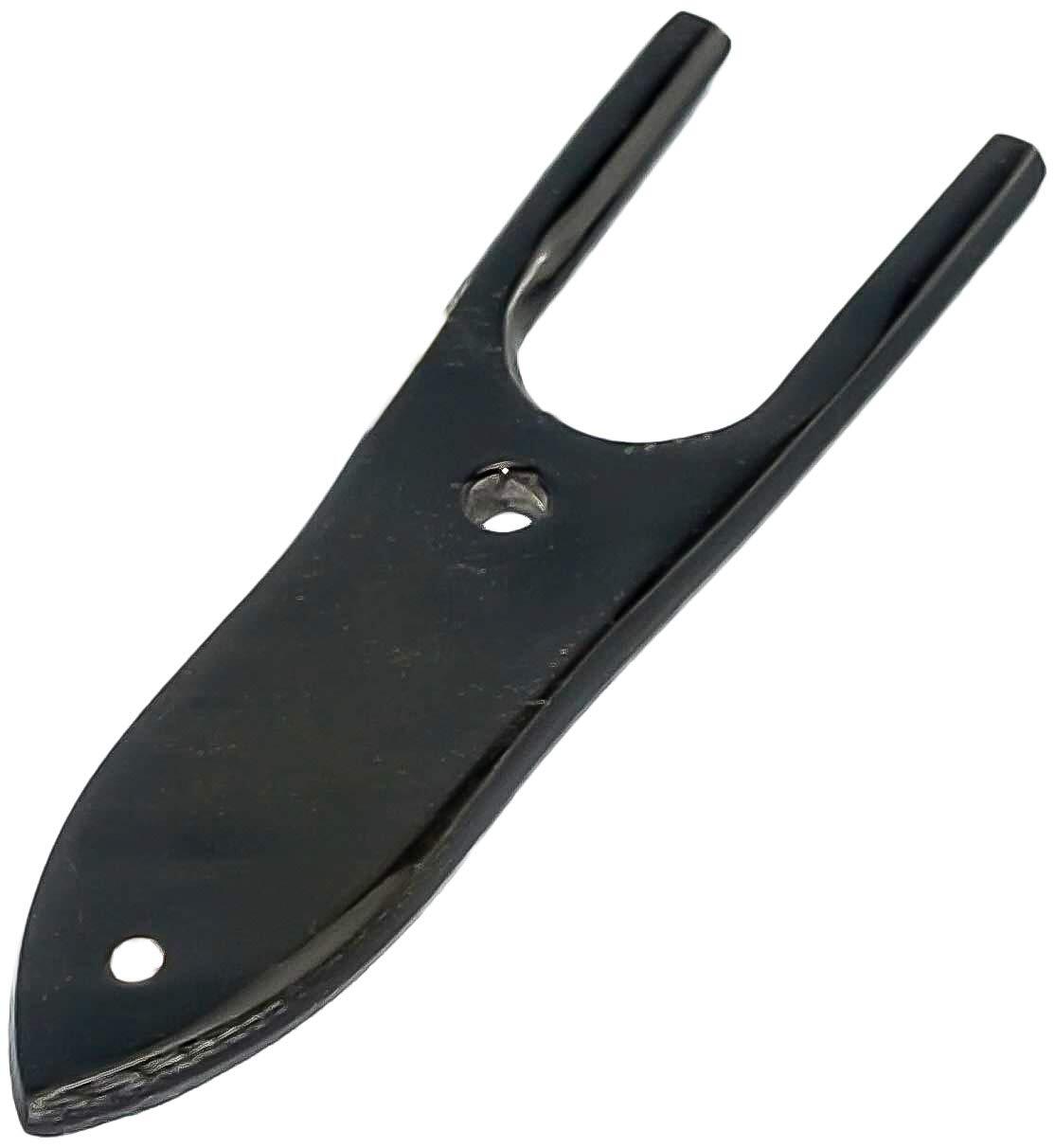 Horn Lucet Knitting Fork Braiding Tool Making Weaving Cording DIY Project Black