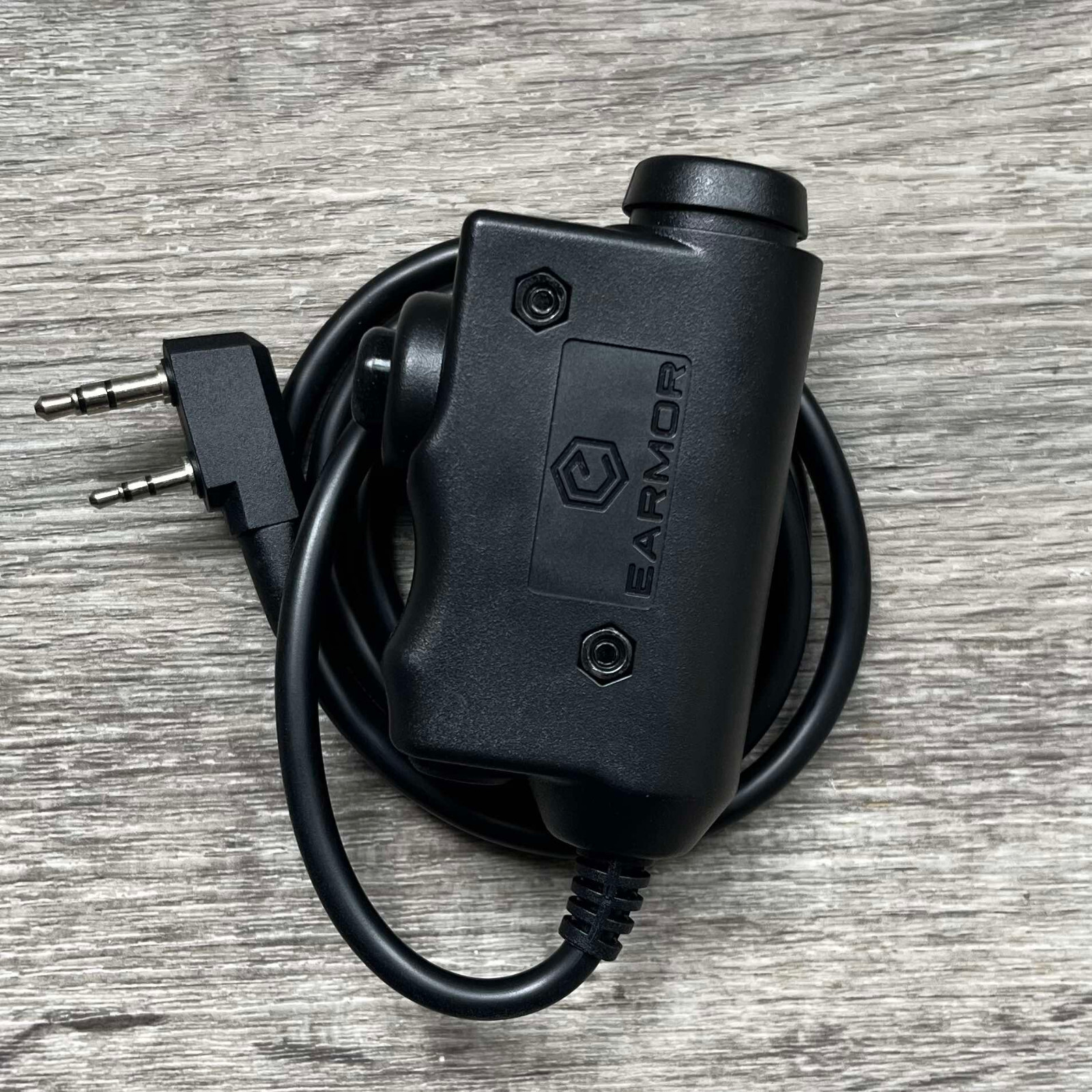 EARMOR M51 PTT Kenwood - Military NATO Adapter Baofeng, Woxoun Tactical Headset