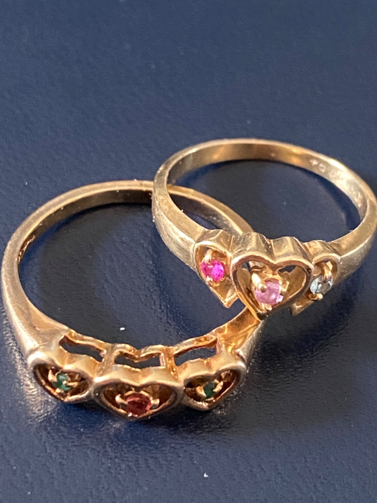 10k ring couples set