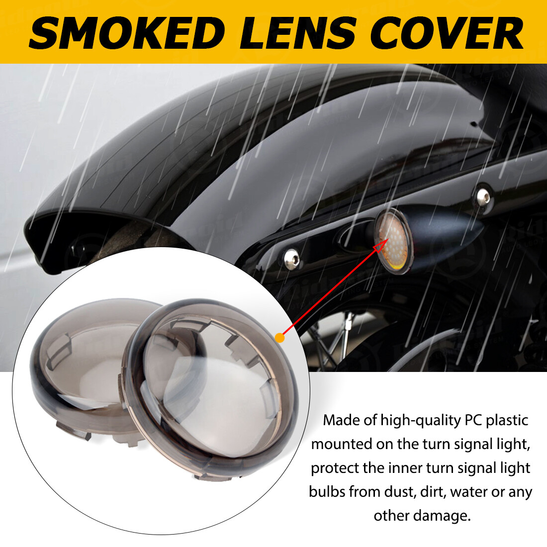 4PCS For Harley Street Glide Road King 1157 LED Turn Signal Front Rear Lights