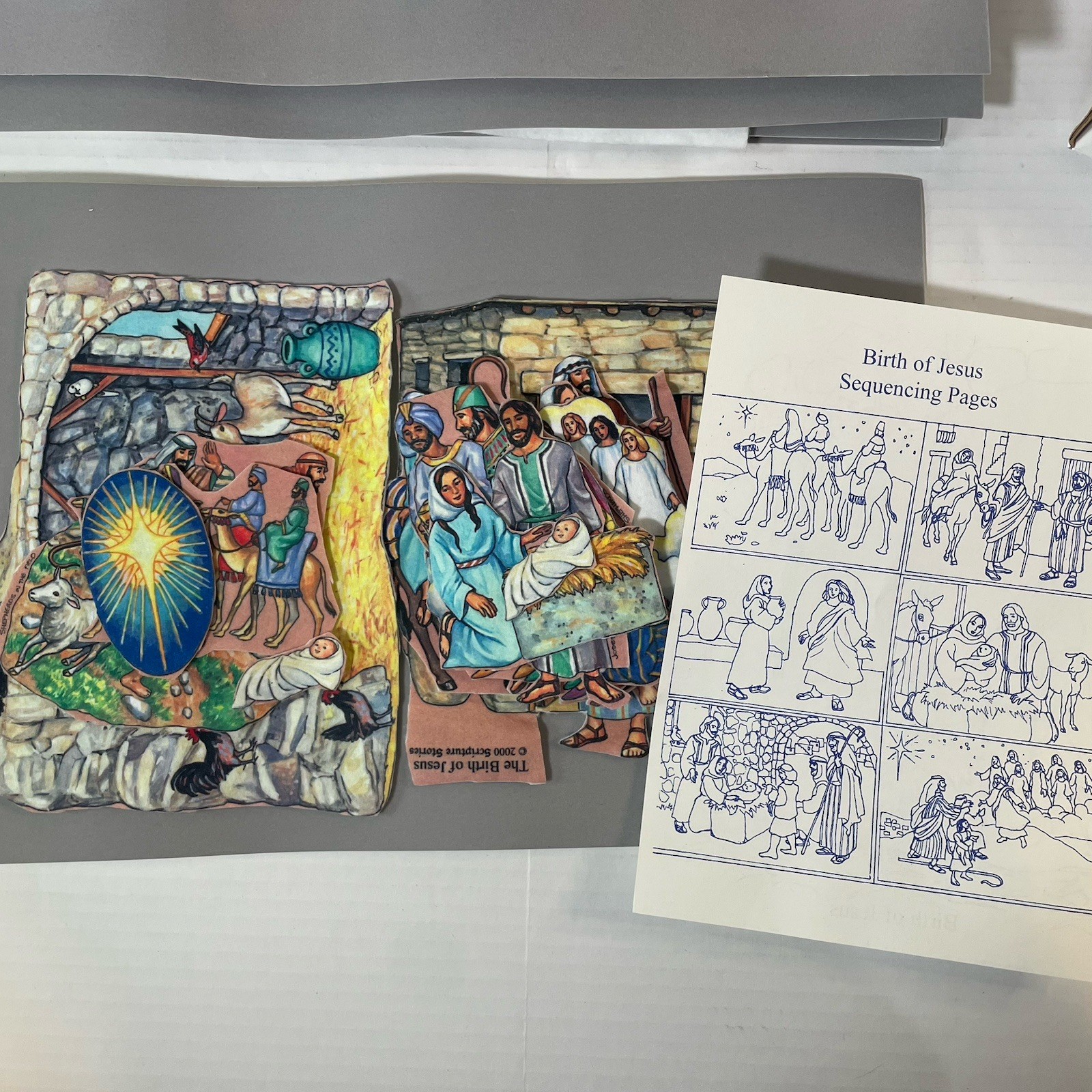 Bible Story Felt Flannel Board Sunday Home School 4 Stories Joseph David Daniel