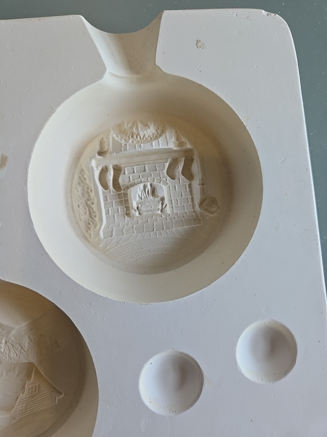 Vintage 1975 Duncan. Nostalgia Ornaments #2 D209B Ceramic Casting Mold