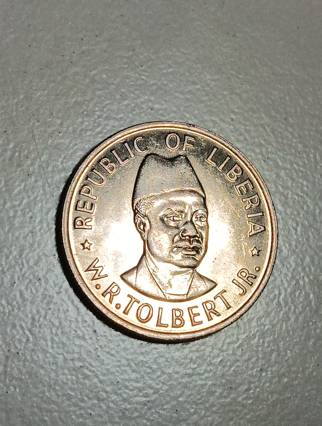 1976 Liberia 25 Cents Coin (KM.# 30 )