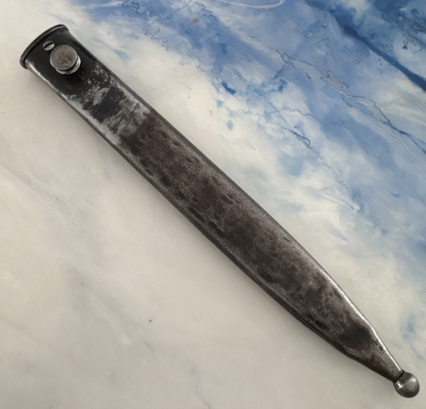 turkish model 1935 mauser M-1 garand bayonet  scabbard 1938 turkey turk