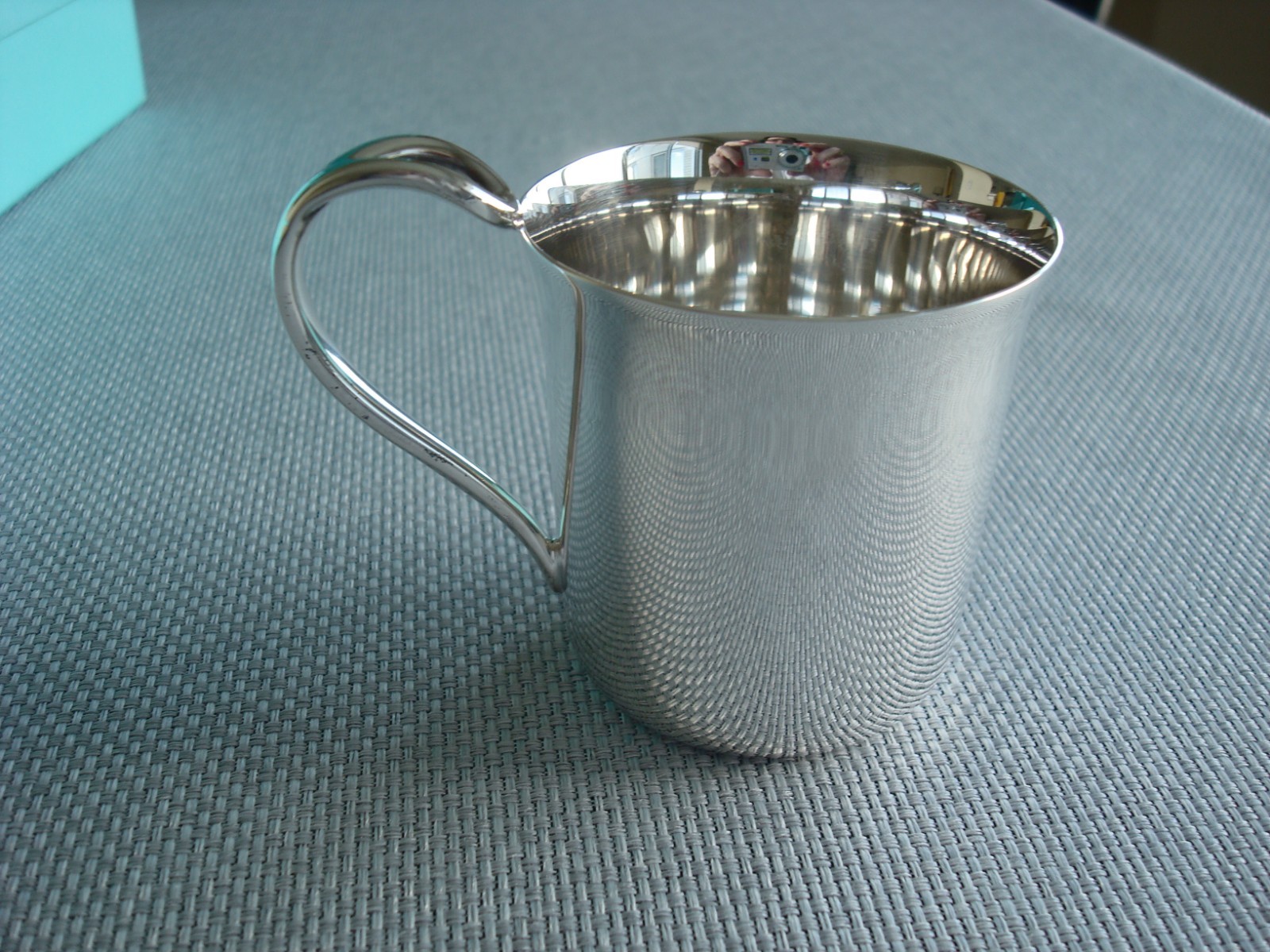 TIFFANY STERLING SILVER ~ MINT ~ CUP BABY CHILD ~ "PADOVA 1984" ~ BOX,POUCH