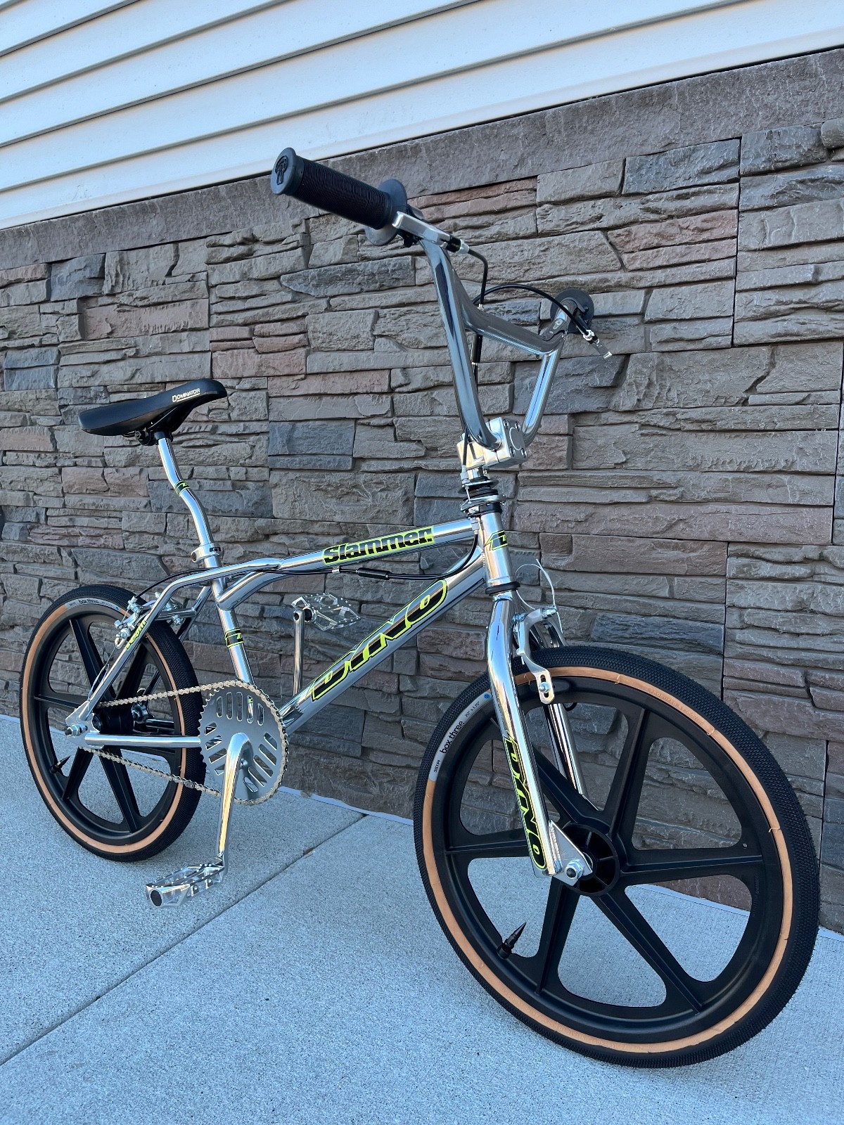 Dyno Air Bmx Bike Old School Bike Gt performer Compe Air Frame Forks Chrome