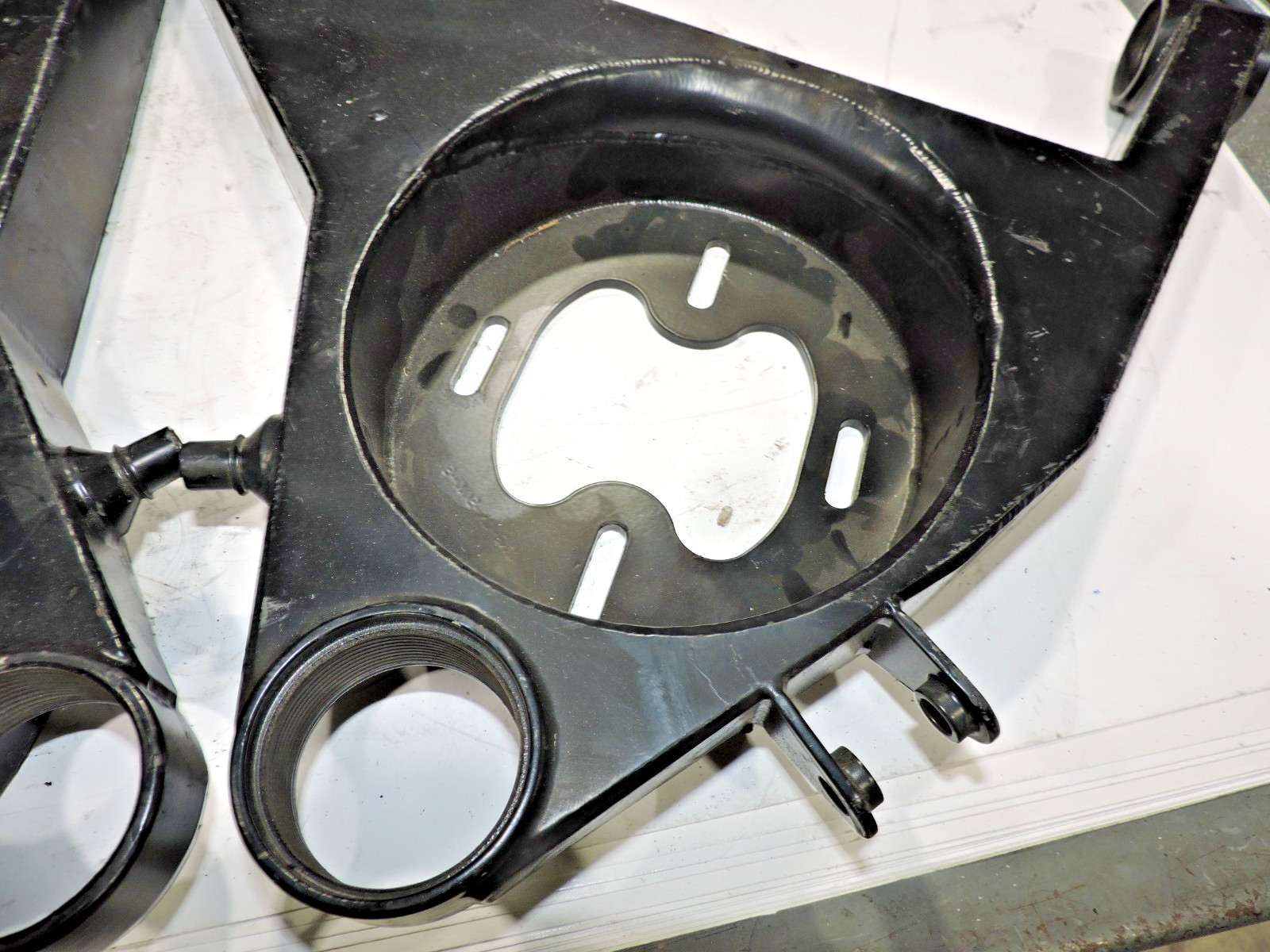 (2) Tig Welded lower control arms adjustable buckets pair NASCAR ARCA