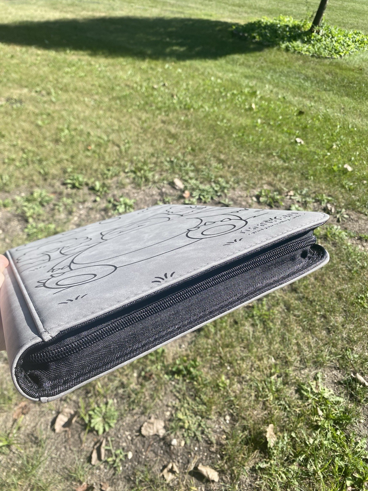 Pokémon Laser Engraved Binder Snorlax/ Made To Order! Engraved/Shipped In USA