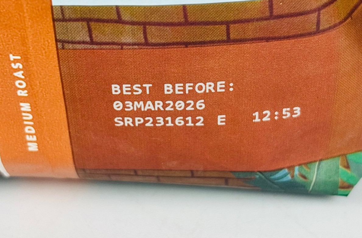 Starbucks Pike Place Medium Roast Whole Bean Coffee 4 Bags 28oz BB 3 March 2026