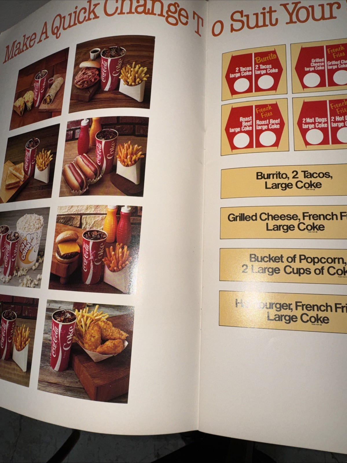 1982 Coca Cola Fountain Sales Advertising Manual