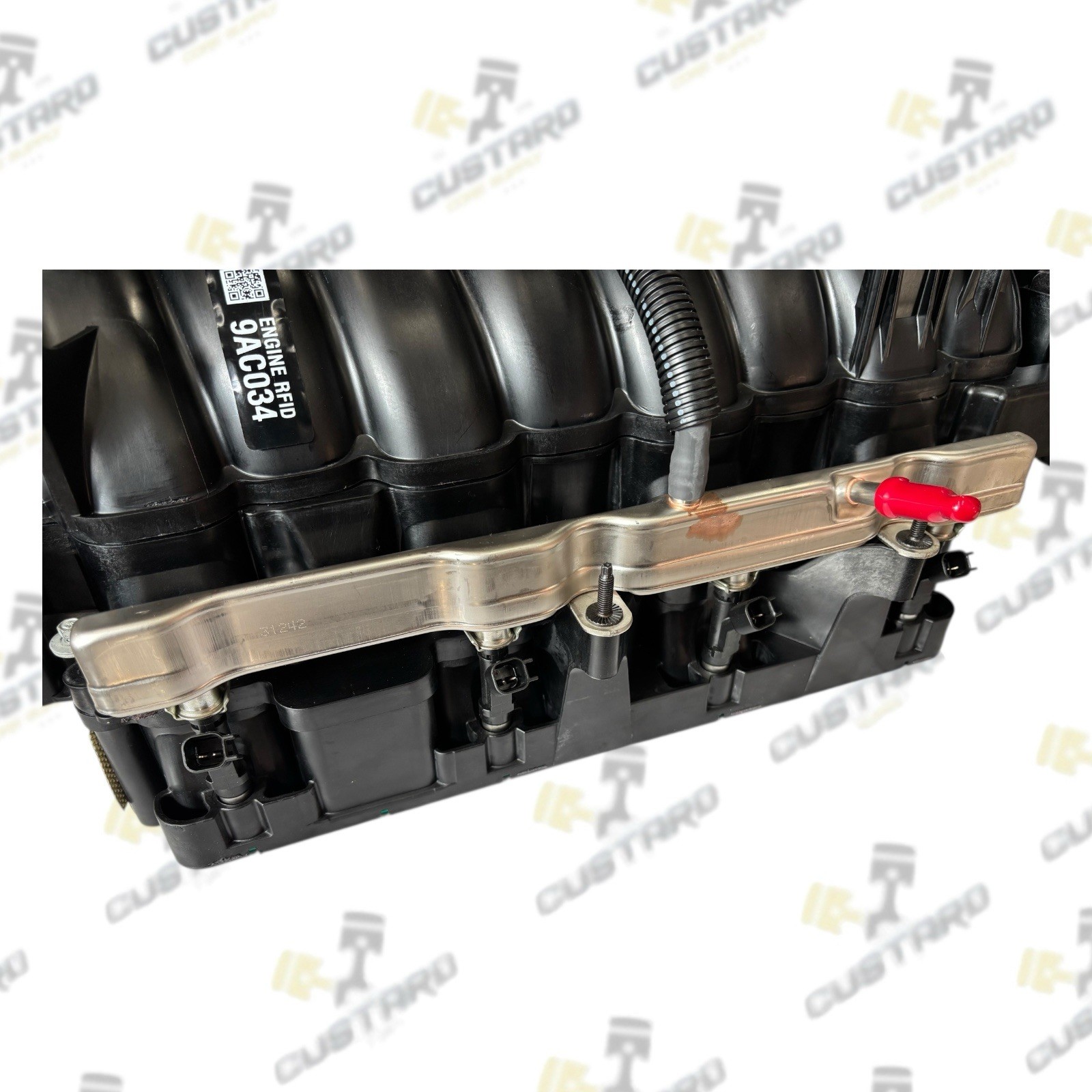 2014 - 2025 Ram 2500 6.4L V8 OEM EGR Intake Manifold W/ Fuel Rail | 68530327AA