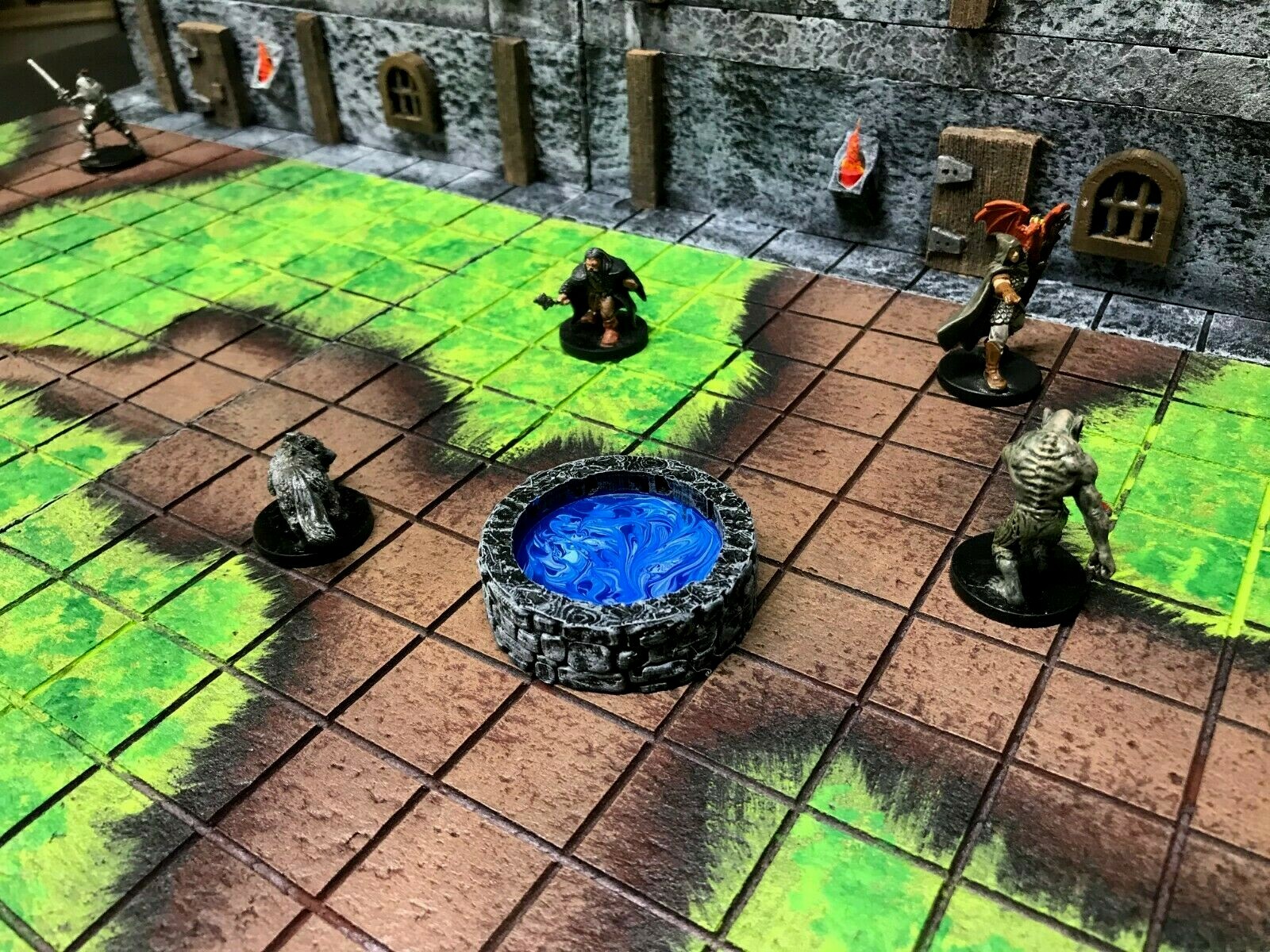 Tavern Inn Terrain Modular Set 28mm RPG Terrain for D&D