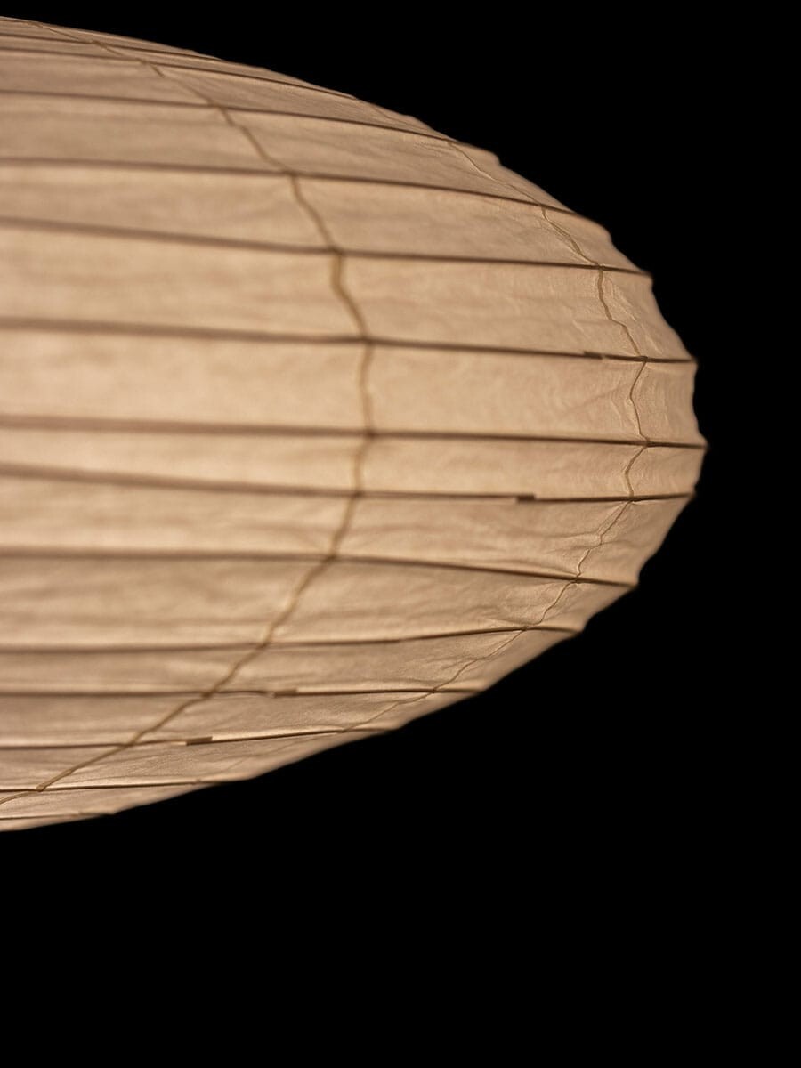 Isamu Noguchi Akari 50EN Pendant lamp Washi Paper Handcraft Light Shade Fram set