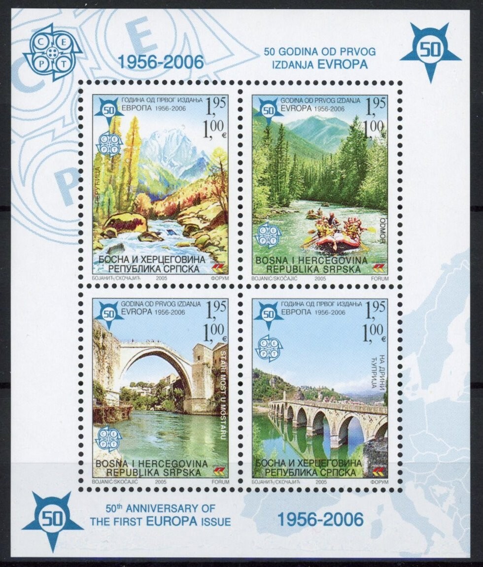 Serbia 2005 Europa : Good VF MNH sheet