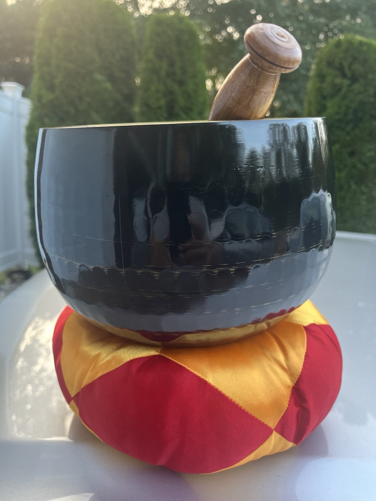 Beautiful Buddhist Japanese Yoga Temple Singing Bowl Bell 6 Inches