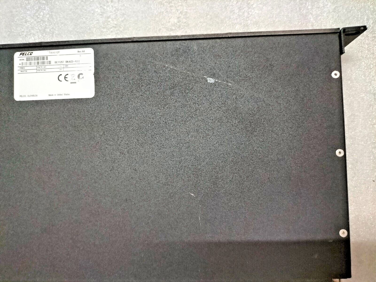 PELCO TWP4000 SERIES 32 CHANNEL UTP PASSIVE TRANSCEIVER TW4032P