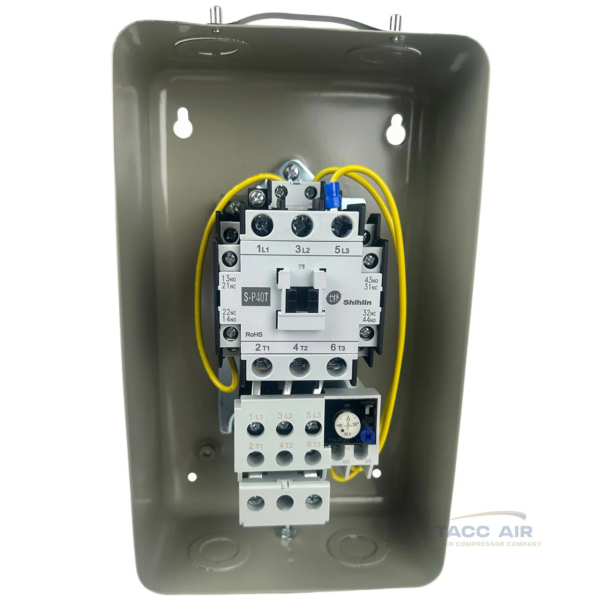 10 HP Three Phase Magnetic Starter Motor Control Switch Box 208 - 240 Volt 3 PH