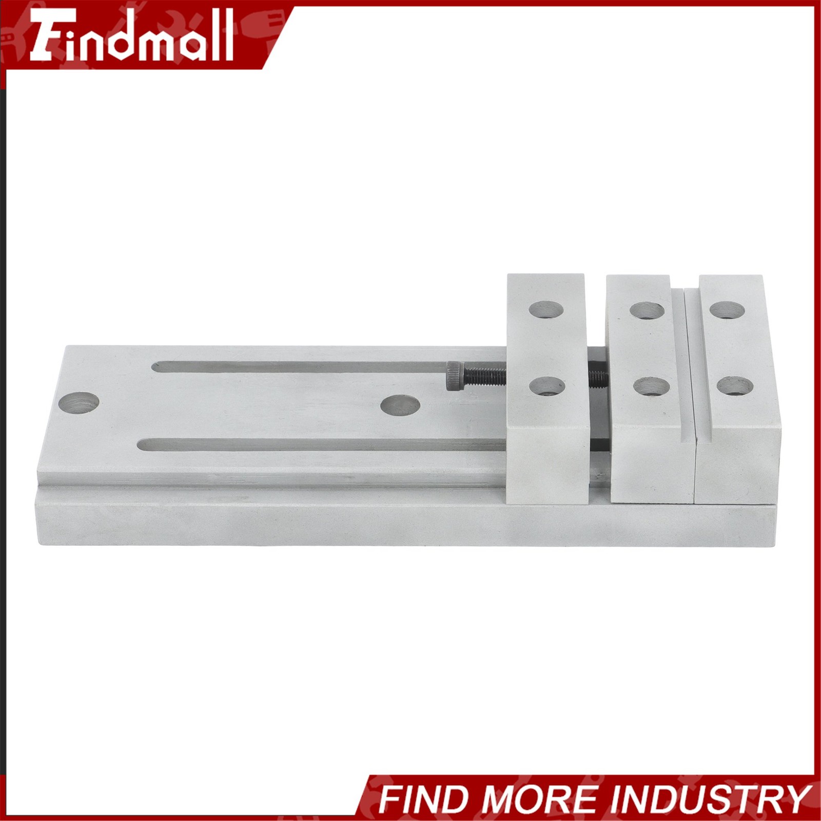 Findmall Workholding Clamp Work Table CNC Router Bench Vise Mini Low Profile