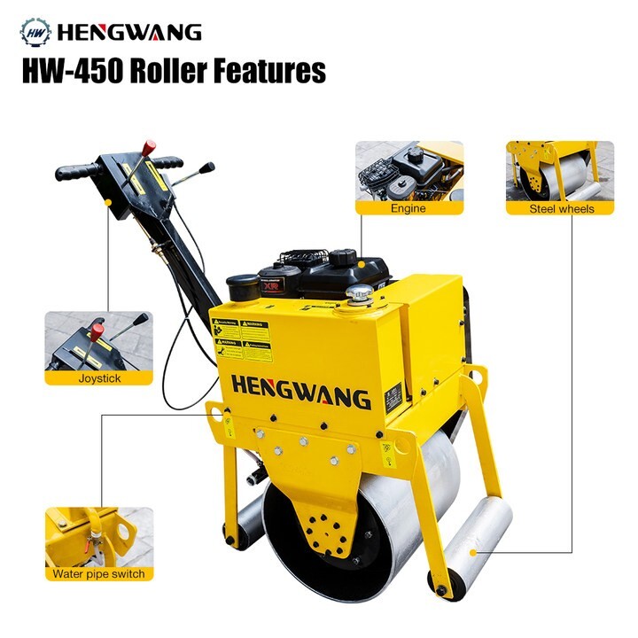 Fuel Powered Road Roller,Lawn Roller Free shipping from US warehouse
