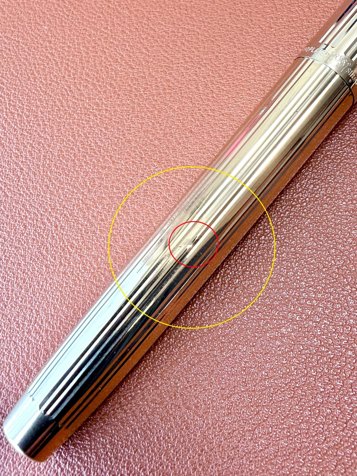 Sheaffer Imperial 440 Gold Electroplated Fountain Pen 14K Inlaid Nib Vintage