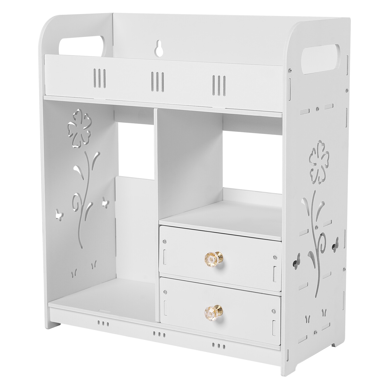 Bathroom Cabinet Wall Mount Medicine Cabinet Storage Cupboard Organizer White