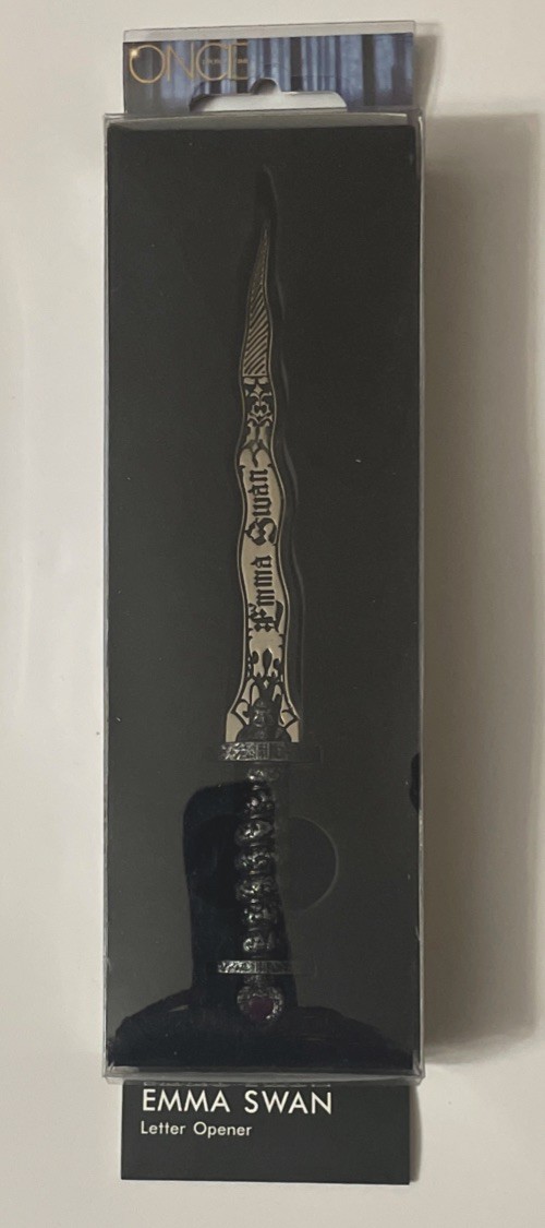 Once Upon A Time EMMA SWAN Jennifer Morrison Dark One Dagger Letter Opener NEW