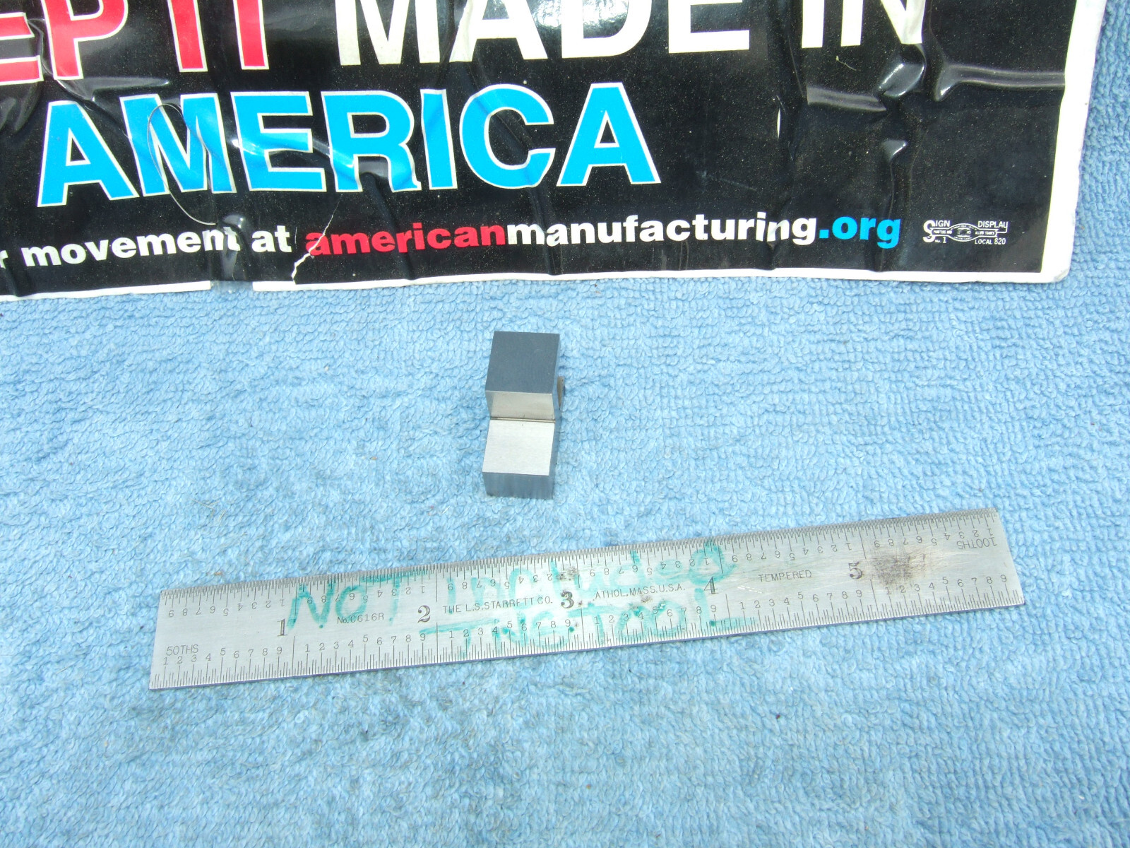 CHAIR SINGLE EDGE FINDER (1) NOT MAGNETIC USED TOOLMAKER MACHINIST VERY CLEAN ZA