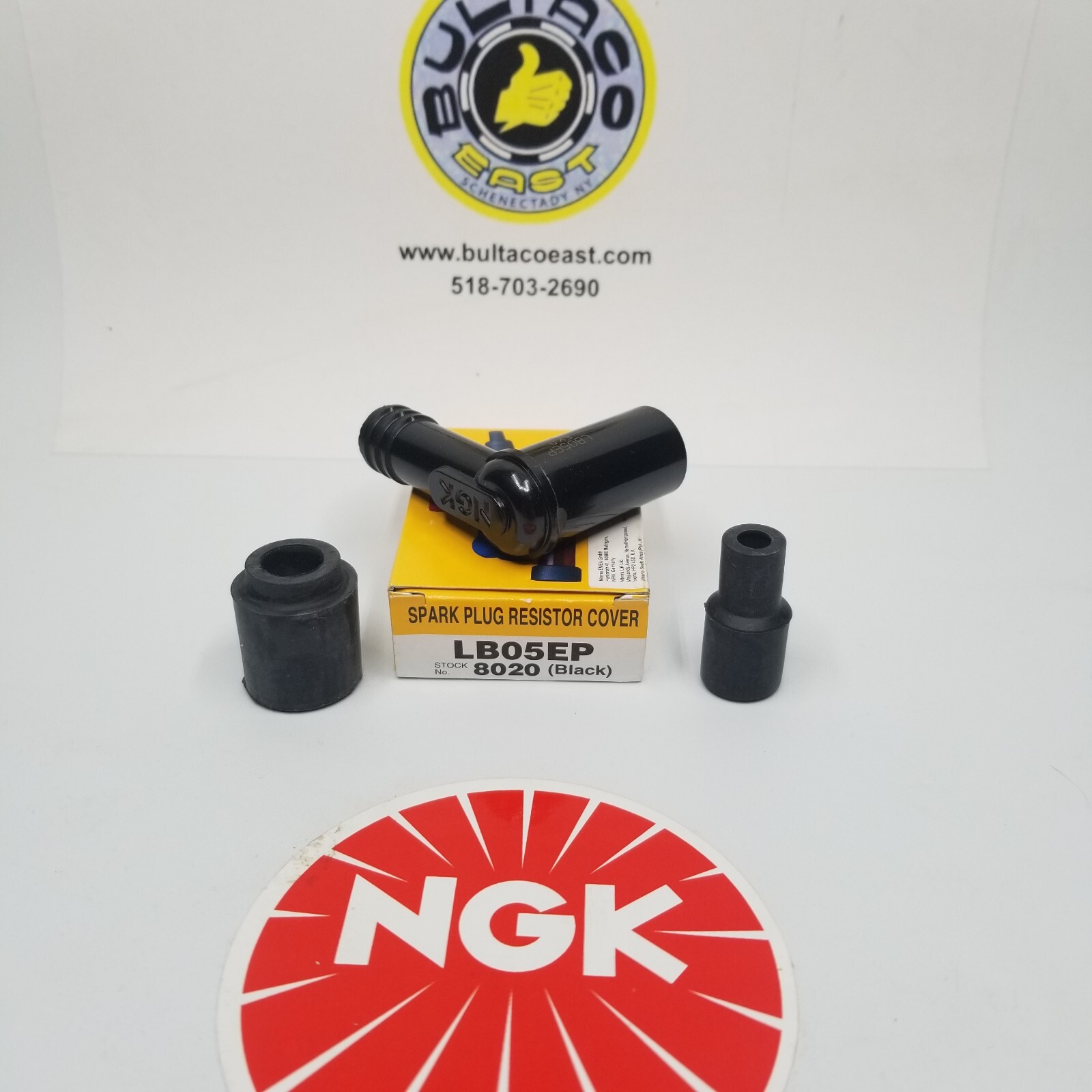 GENUINE NGK LB05EP # 8020 90 Spark Plug Cap 5k Ohms HONDA SUZUKI ROTAX YAMAHA