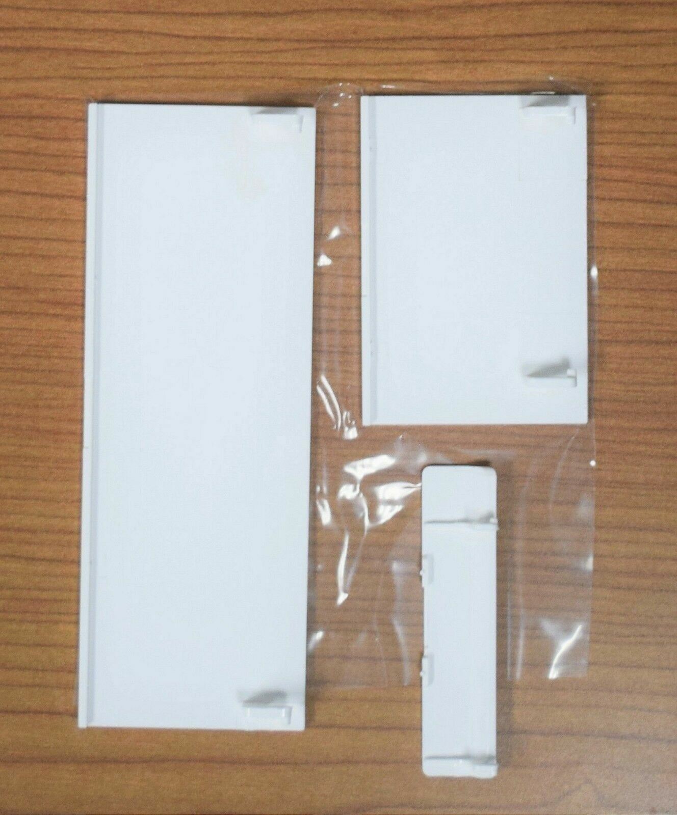 3 NEW WHITE Replacement Door Slot Cover Lid Set for Nintendo Wii Console System