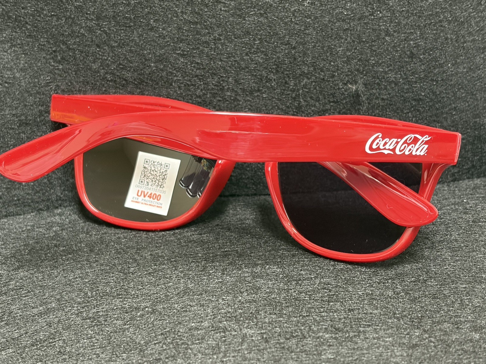 ✅Coca-Cola Coke Official Promo Red Sunglasses UV 400 Protection Advertisement