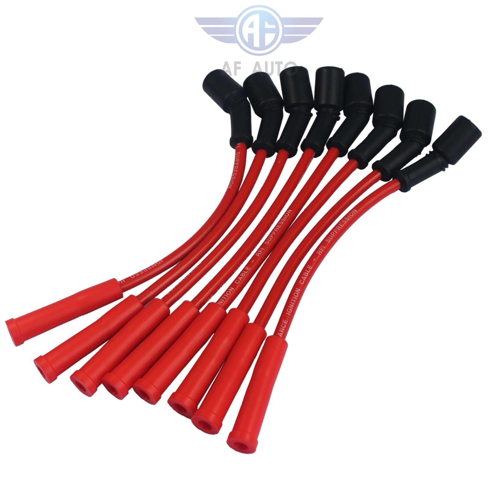 JDMSPEED Performance Spark Plug Wires Street Fire Chevrolet Truck 4.8 5.3 6.0