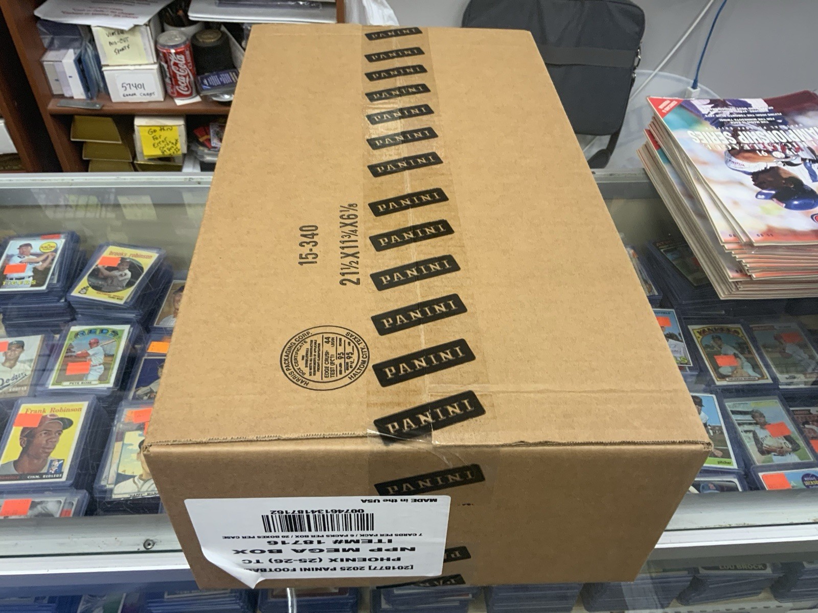 2025 Panini Football Phoenix Mega Factory Sealed Case Of 20 Boxes