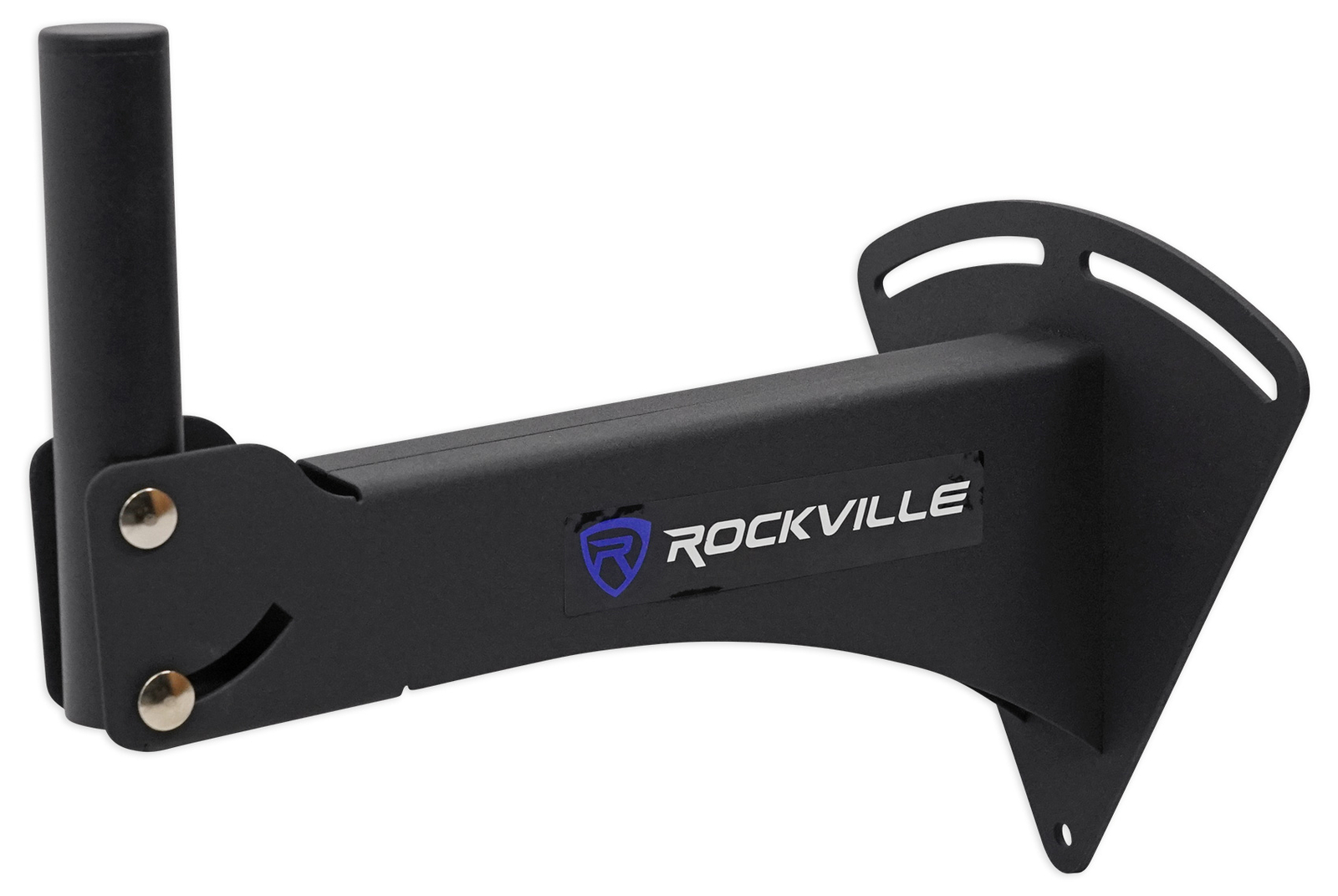 Rockville RPW20 Pair Adjustable Wall Mount Brackets for PA Speaker Installations