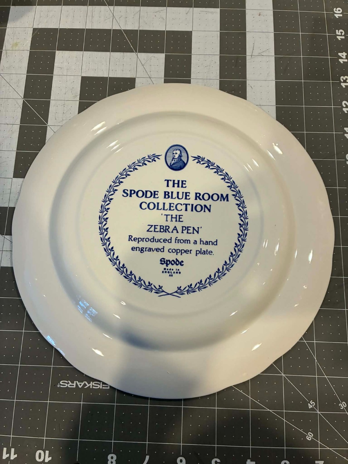 Spode Blue Room Georgian Collection Plates Made in England Mint