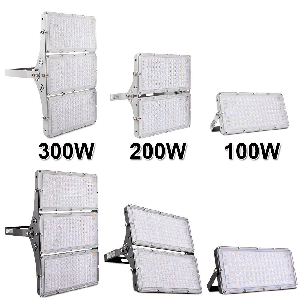 100W-400W Watt LED Flood Light Outdoor Security Garden Yard Spotlight Lamp 110V