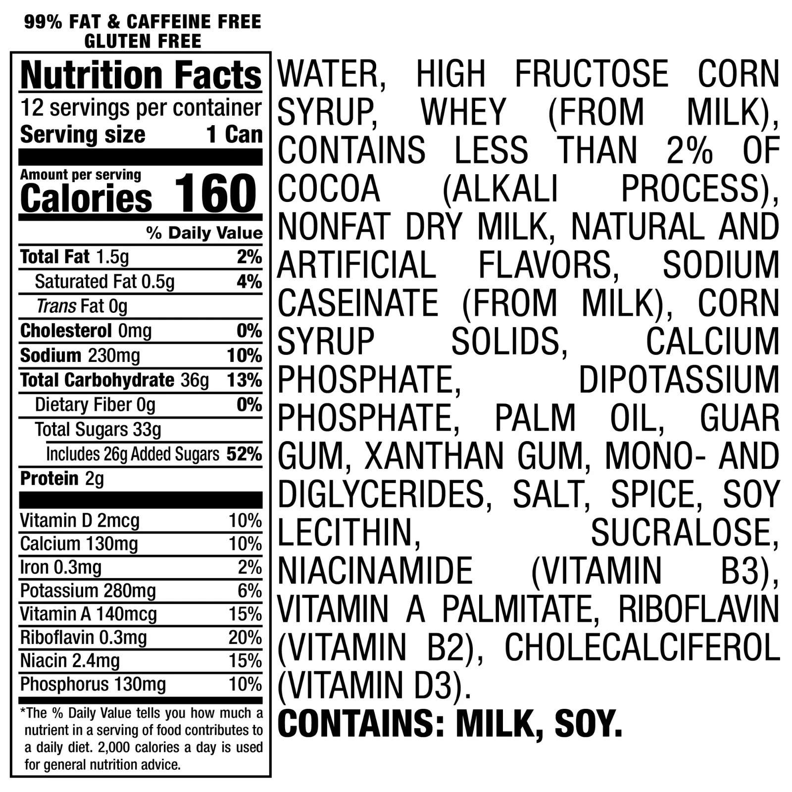 Yoo-hoo Chocolate Drink, 11 Fluid Ounce, 12 Pack Cans,