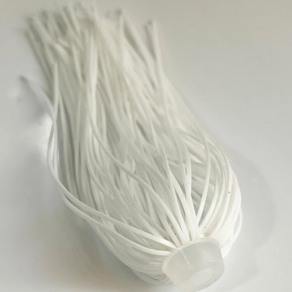 Lot Silicone Skirts Fishing Lure Skirt Replacement For Spinner Jig lures 20/24PC