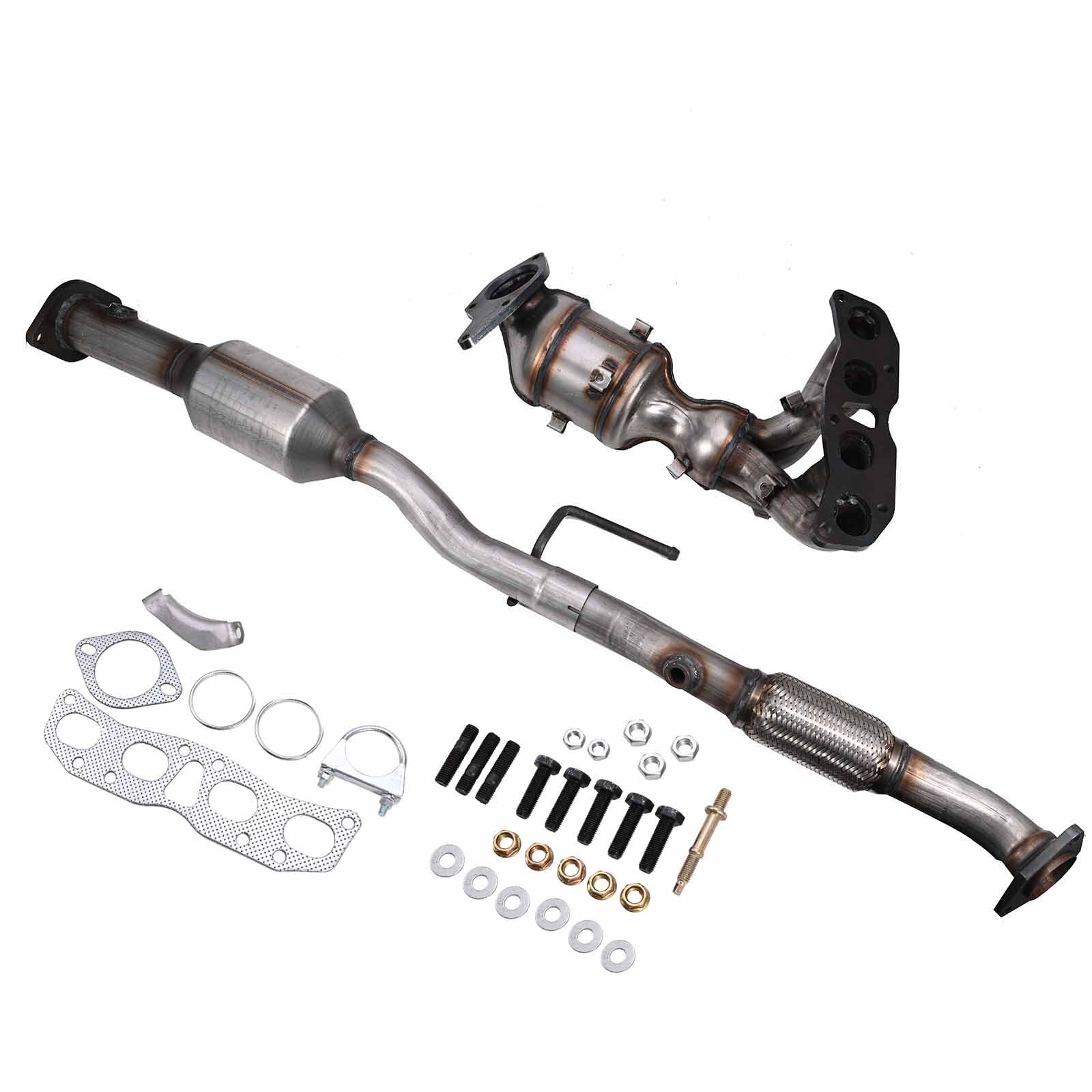 Both Catalytic Converters for 2007-2012 Nissan Altima 2.5L NEW