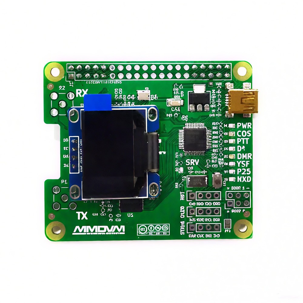 NEW Duplex MMDVM Hotspot P25 DMR YSF for Raspberry Pi + Antenna Revision 1.3