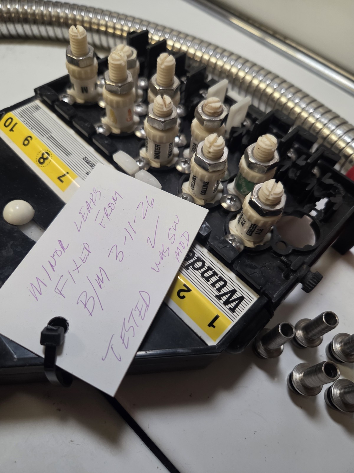 Coca-Cola Wunder-Bar M-4 10 Button Soda Bar Gun complete + extras TESTED!